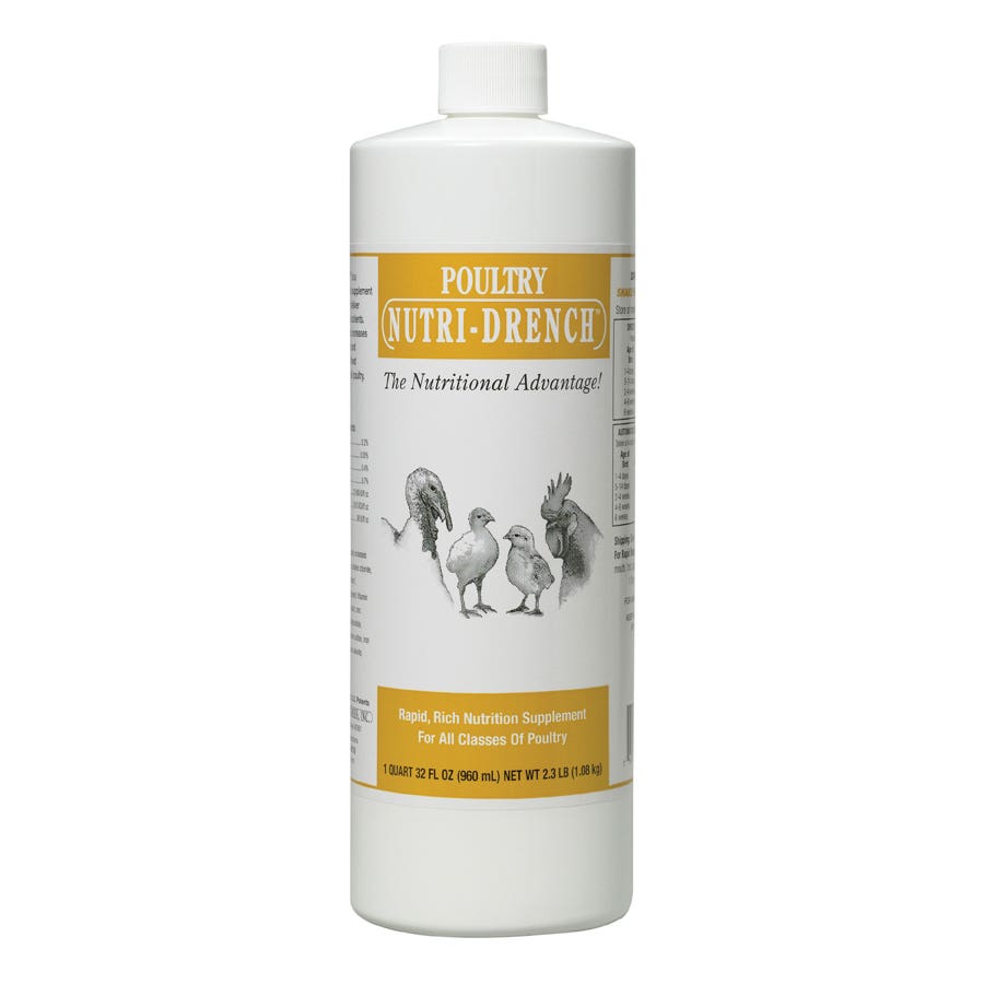 Nutri-Drench BVR11 Poultry Nutritional Supplement, 4 oz