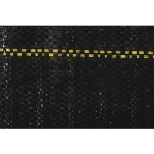 DeWitt Weed Barrier, 250 ft L, 3 ft W, Polypropylene, Black/Gold