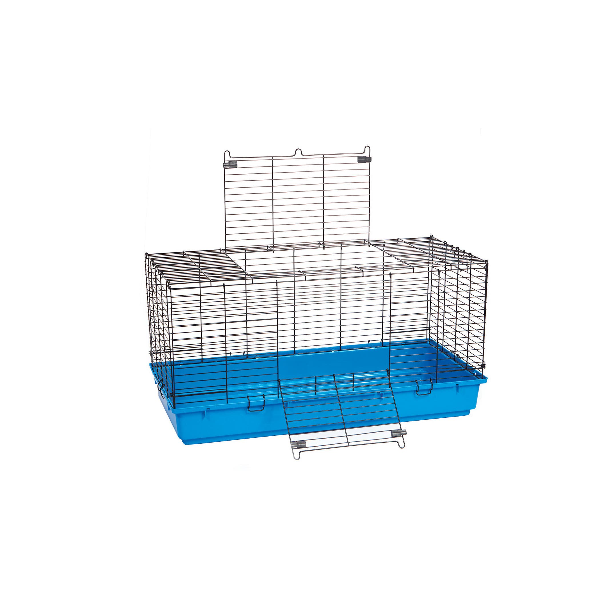 Pet Lodge 150958 Bottom Rabbit Home, 19 in W, 21 in H, Metal/Plastic