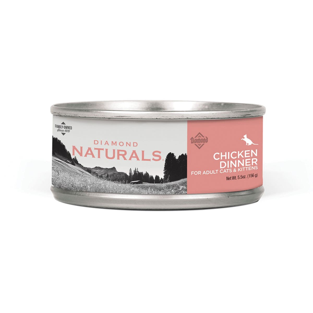 Diamond Naturals Chicken Dinner for Adult Cats & Kittens, 5.5 oz