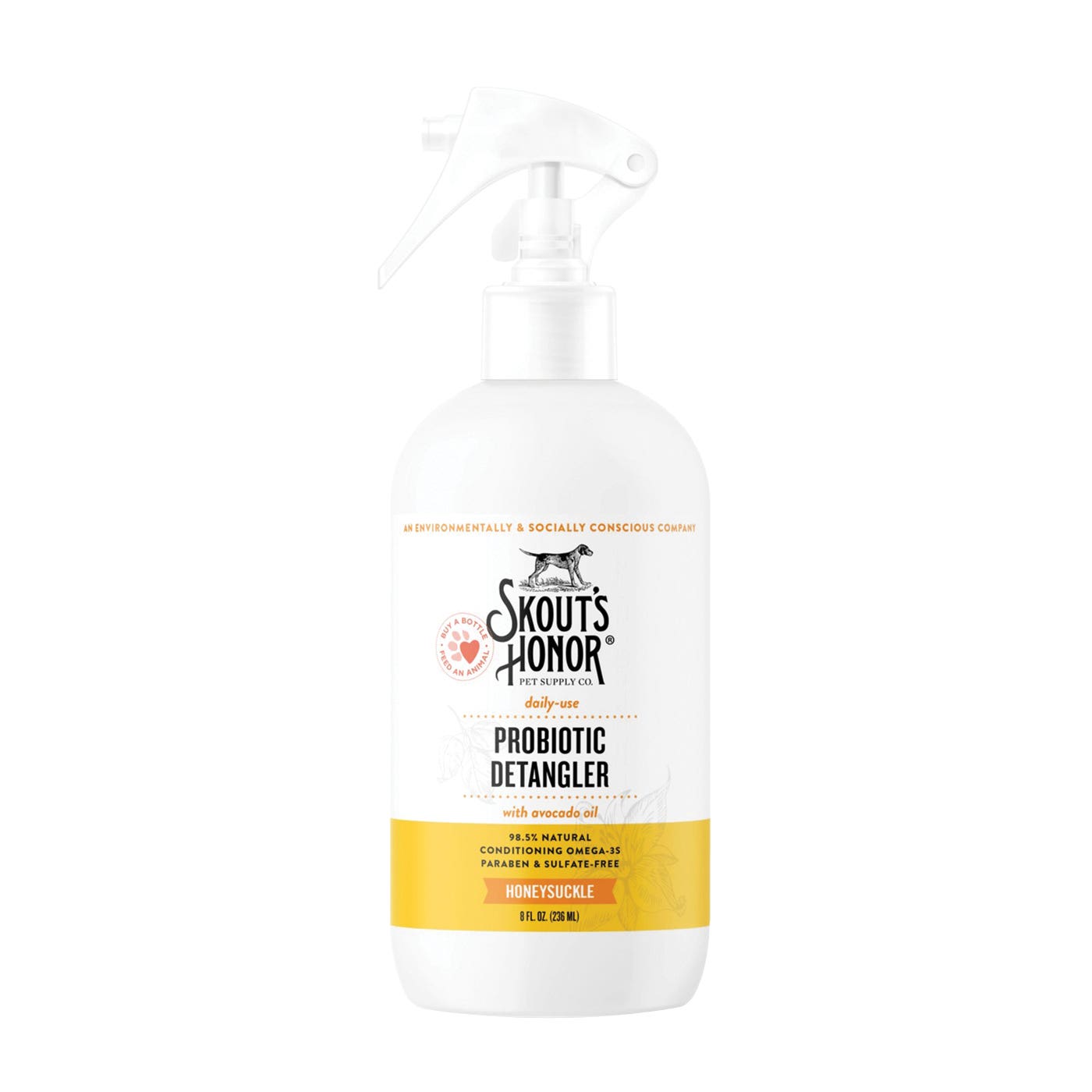 Skout's Probiotic Detangler, Honeysuckle Flavor, 8 oz
