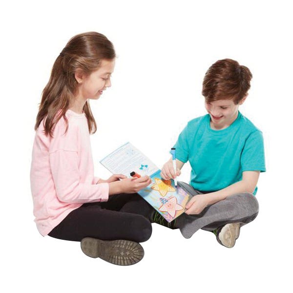Melissa & Doug Write-On/Wipe-Off Activity Games Pad