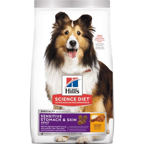 Science Diet 10115 Dog Food, Adult Breed, Dry, Chicken Flavor, 4 lb