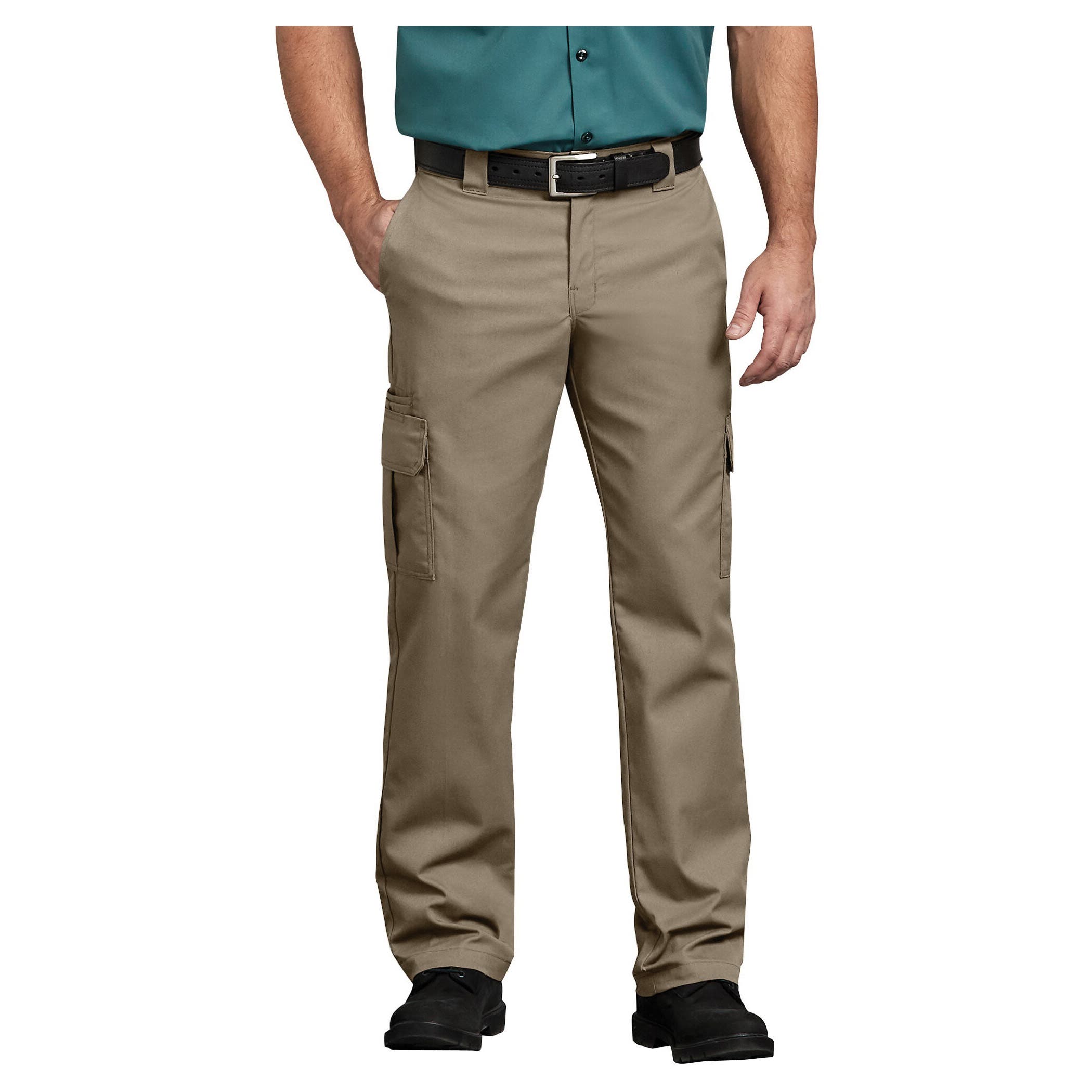 Dickies Traditional Fit Cargo Pants, Desert Khaki, 34 x 32