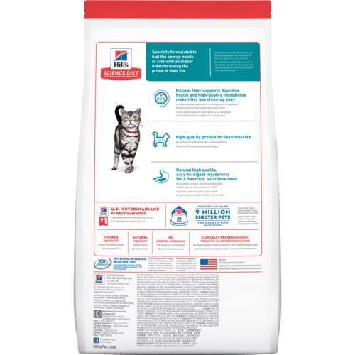 Science Diet 5532 Cat Food, Adult, 3.5 lb