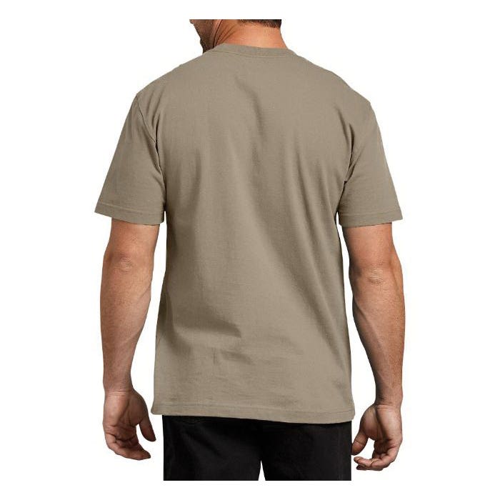 Dickies Men's Heavyweight Short Sleeve Pocket T-Shirt, Desert Sand, 3XL