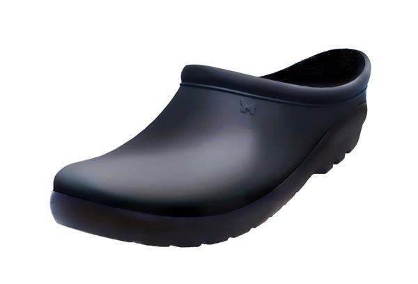 Sloggers Women's Premium Black Gardening Clog, Size 10