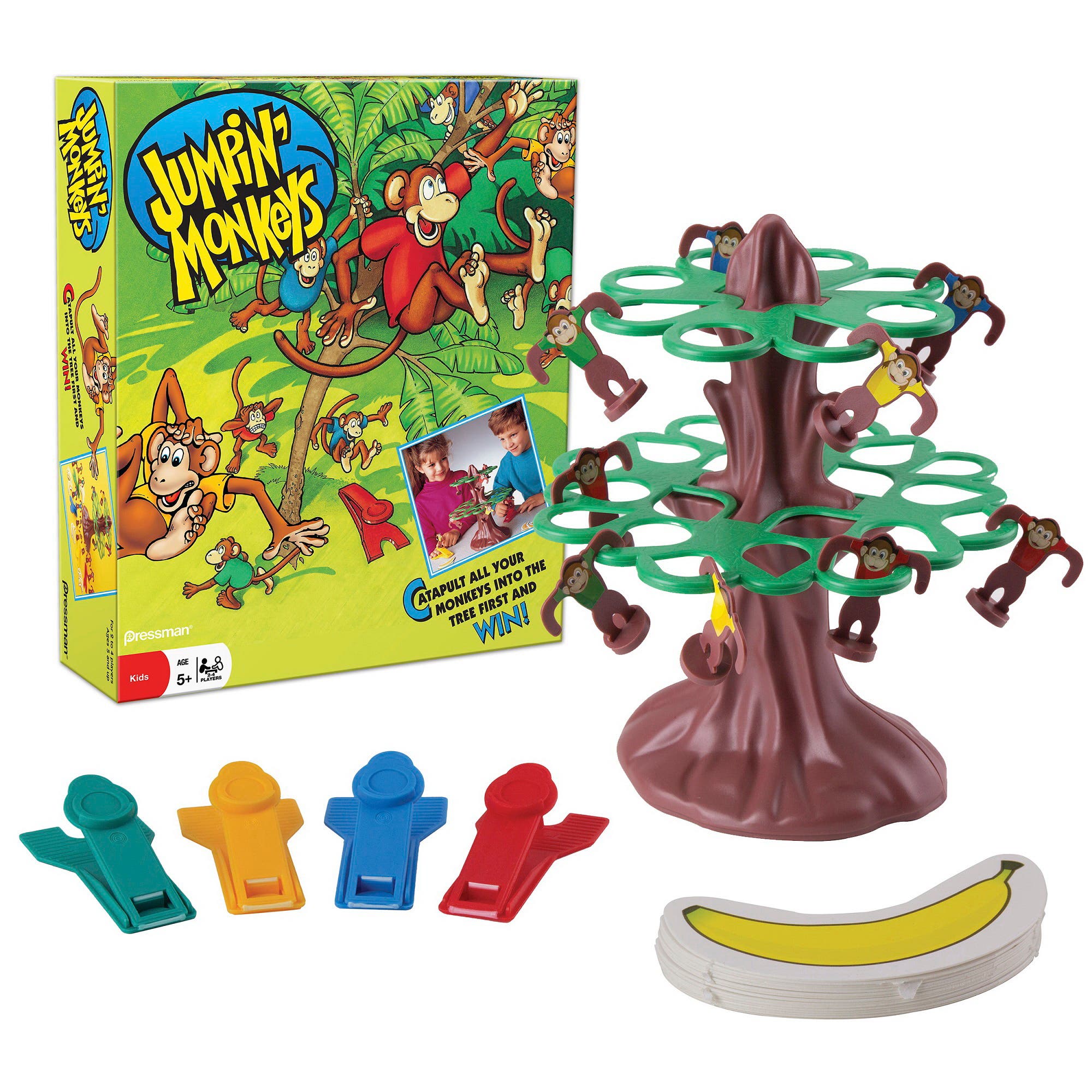 Pressman Jumping' Monkeys Game, 5 years and Up