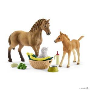 Schleich-S Toy, Horse Club Sarah's Baby Animal Care