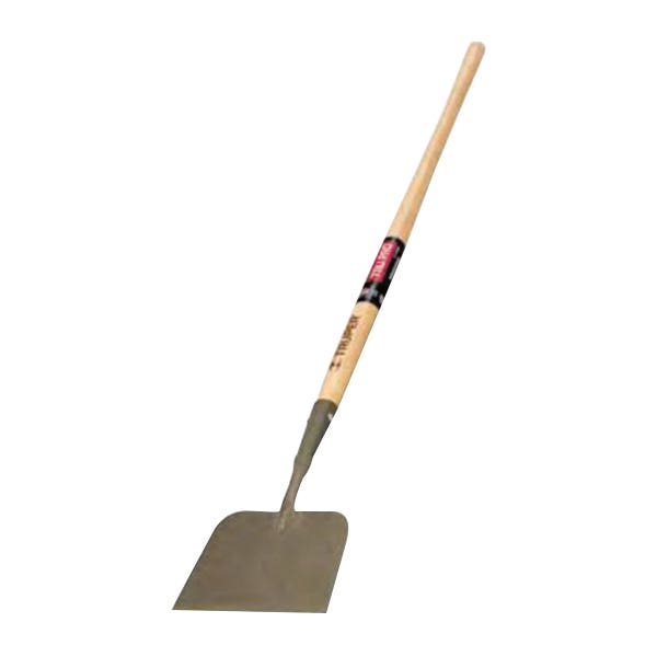 Truper TRU PRO Sidewalk & Ice Scraper with 6" x 7" Blade, Ash Handle