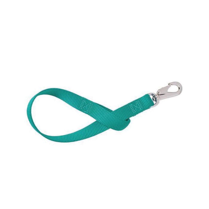 Weaver Leather Bucket Strap, Nylon, Emerald Green, Nickel
