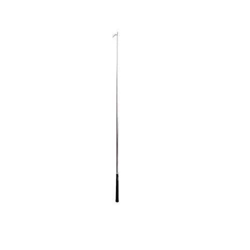 Weaver Livestock Cattle Show Stick with Handle, 60 in L Slapper, Aluminum, Silver