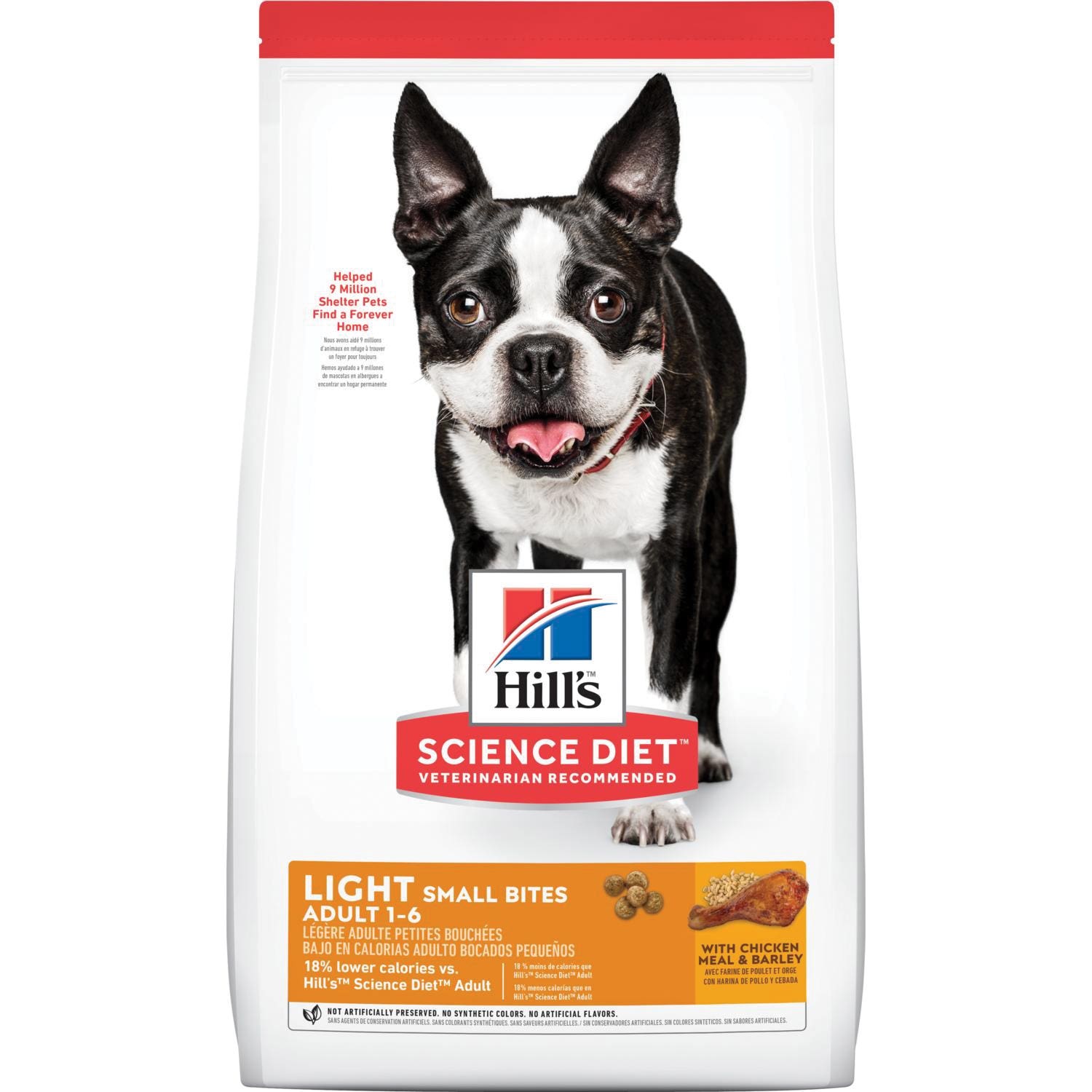 Science Diet Dog Food, Adult, S Breed, Dry, Chicken Flavor, 30 lb