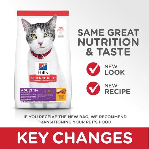 Science Diet 1462 Cat Food, Adult, Dry, 3.5 lb, Chicken