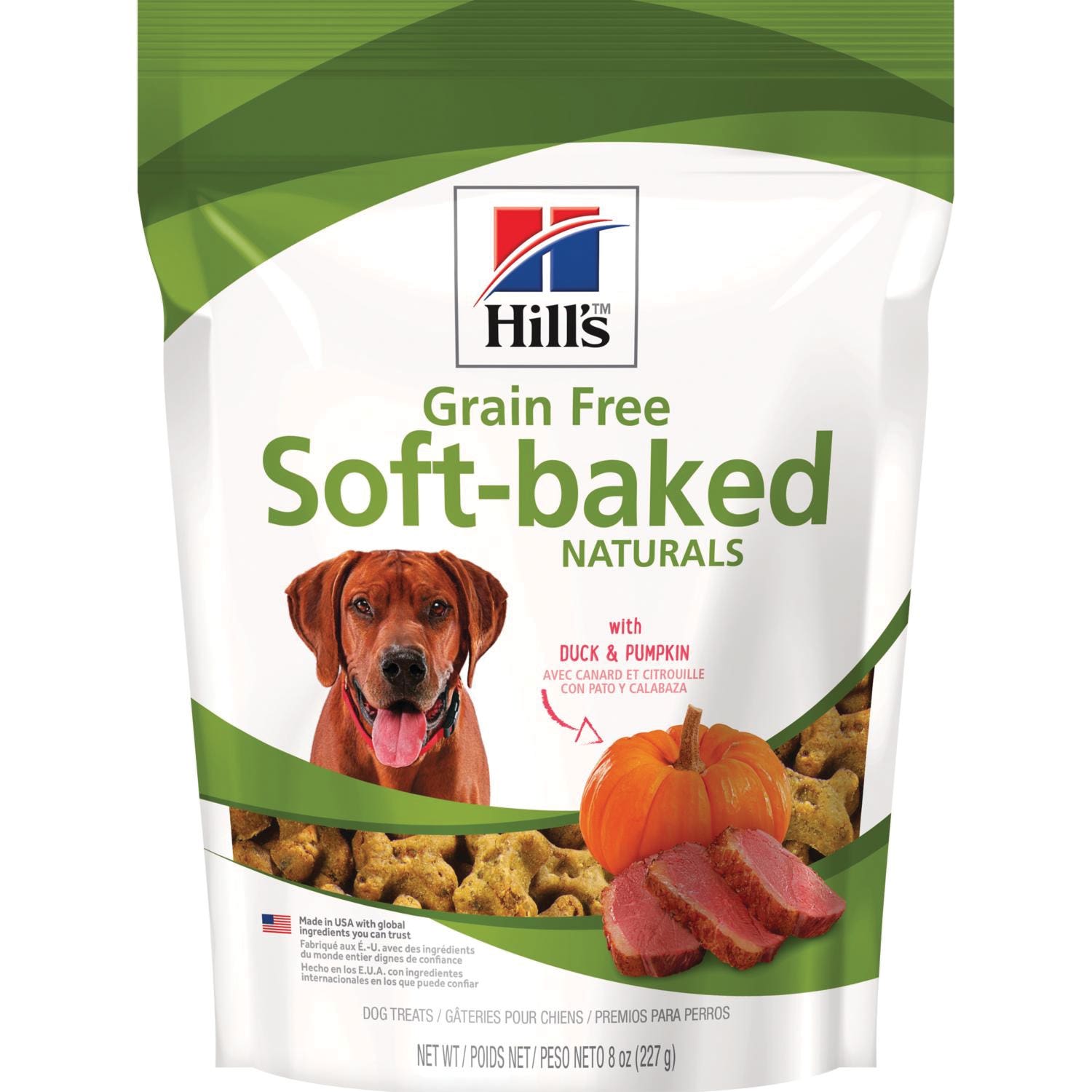 Hill's 2450 Naturals Dog Treat, Soft Baked, 8 oz Pack