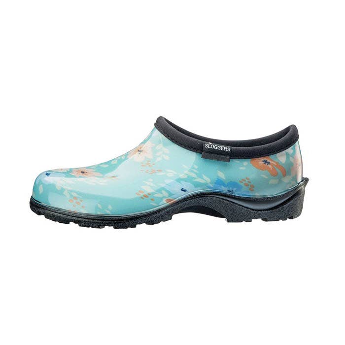 Sloggers Rain and Garden Boots, 9, Floral Fun, Turquoise