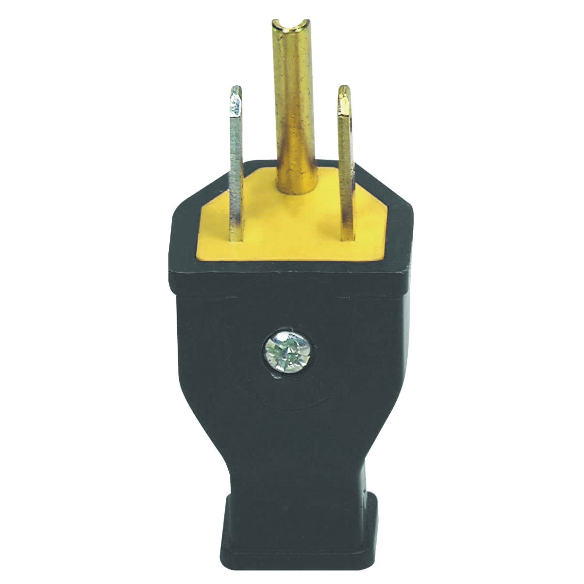 Eaton Wiring Devices SA399 Electrical Plug, Spring Action, 21/64 in, 2-Pole, 15 A, 125 V, NEMA: NEMA 5-15, Black