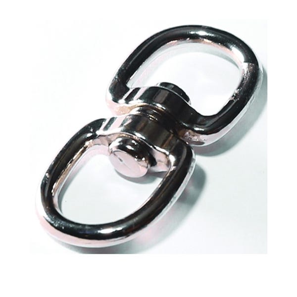 Baron 018-1 Chain Swivel, 1 in Trade, 100 lb Working Load, Nickel