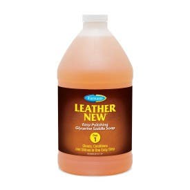 Farnam Leather New Easy-Polishing Glycerine Saddle Soap and Leather Cleaner 64 Ounces