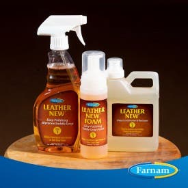 Farnam Leather New Easy-Polishing Glycerine Saddle Soap and Leather Cleaner 64 Ounces