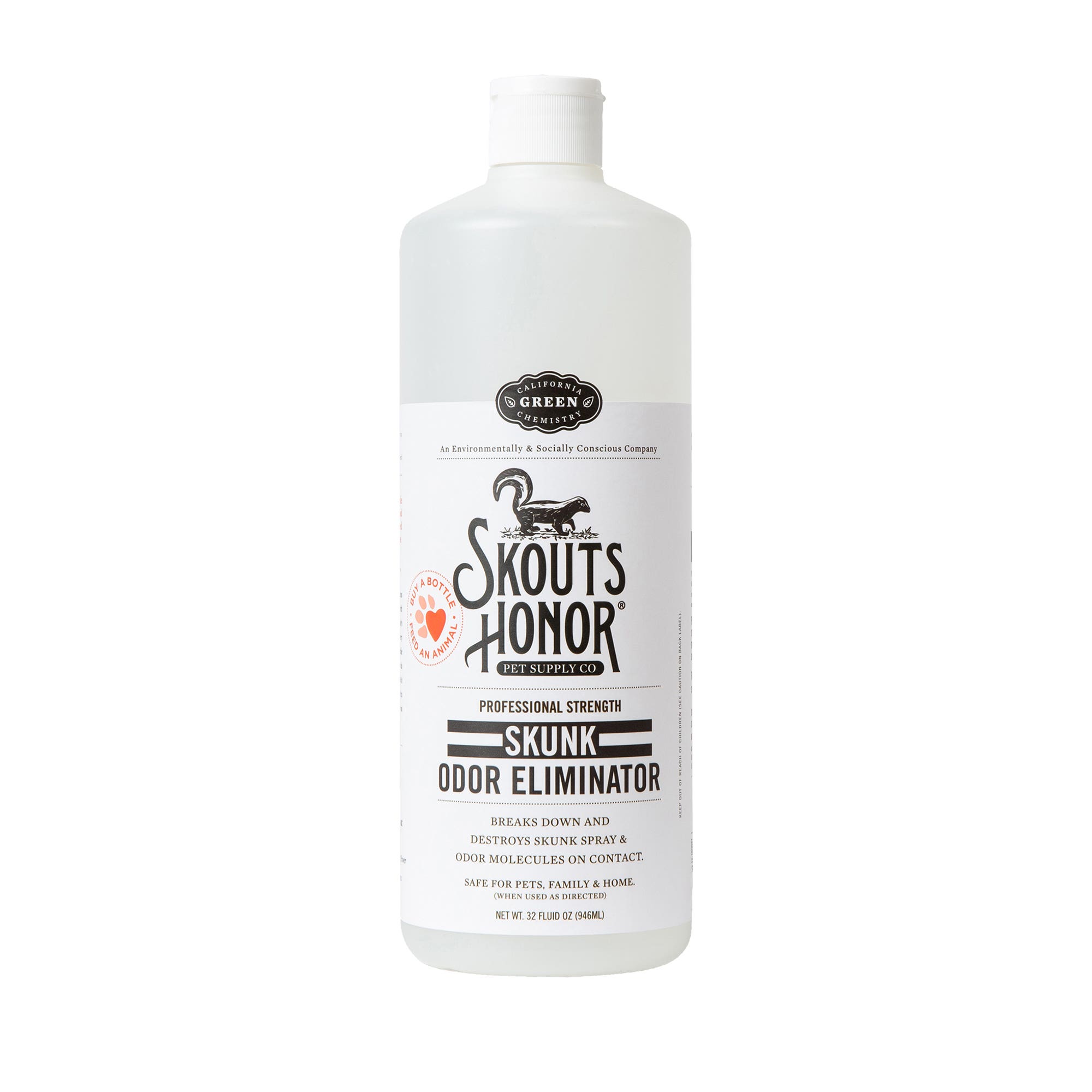 Skout's Skunk Spray and Odor Eliminator, 32 oz