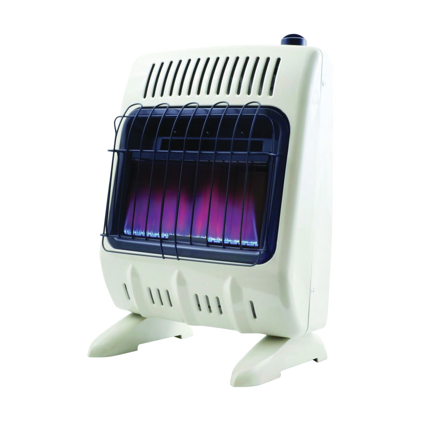 Mr. Heater Vent-Free Blue Flame Gas Heater, 20 lb Fuel Tank, Propane, 10000 Btu, 250 sq-ft Heating Area