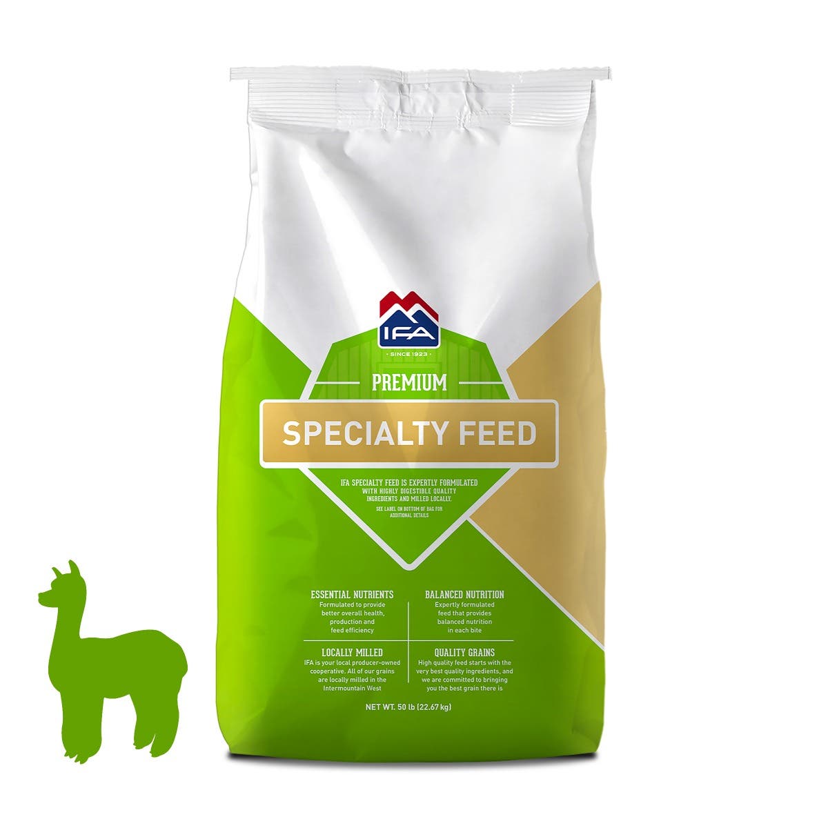 IFA Alpaca & Llama 14% Pellets, 50 Lb. Bag