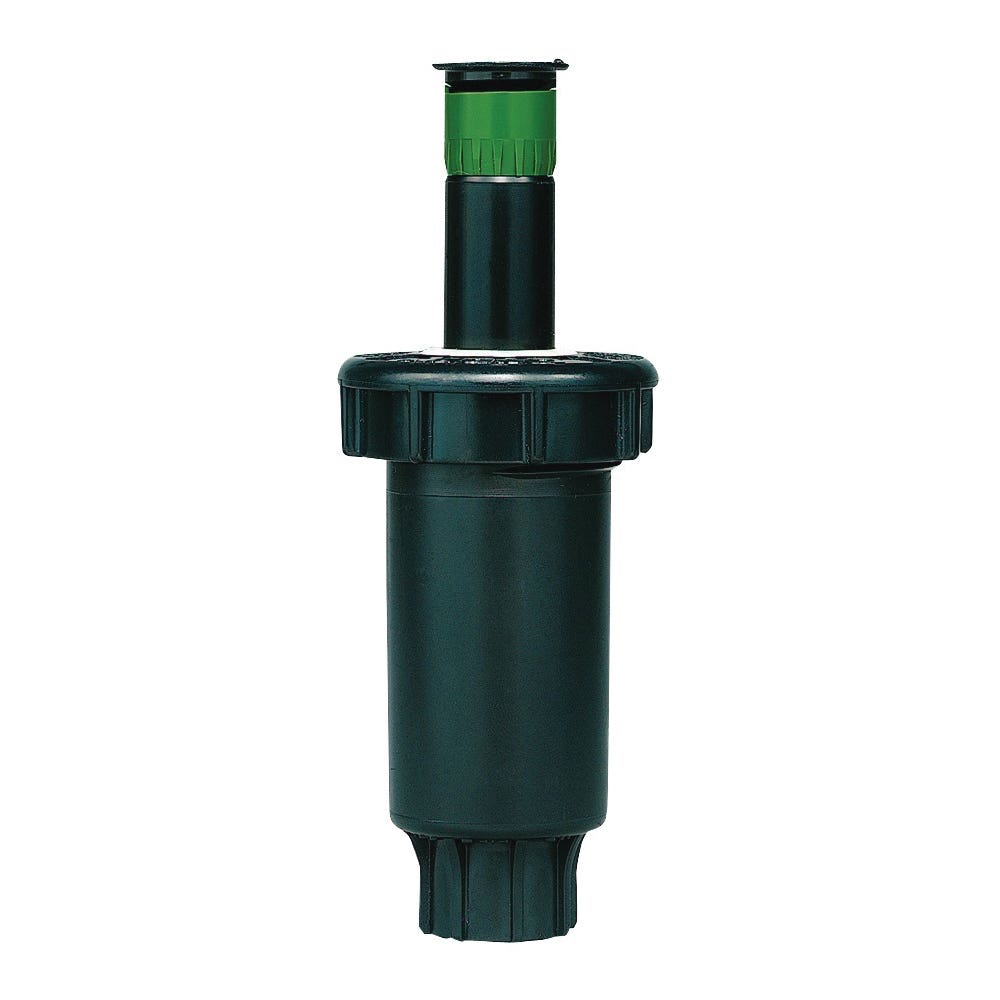 Orbit Sprinkler Head with Nozzle, 1/2 in Connection, FNPT, 15 ft, Plastic