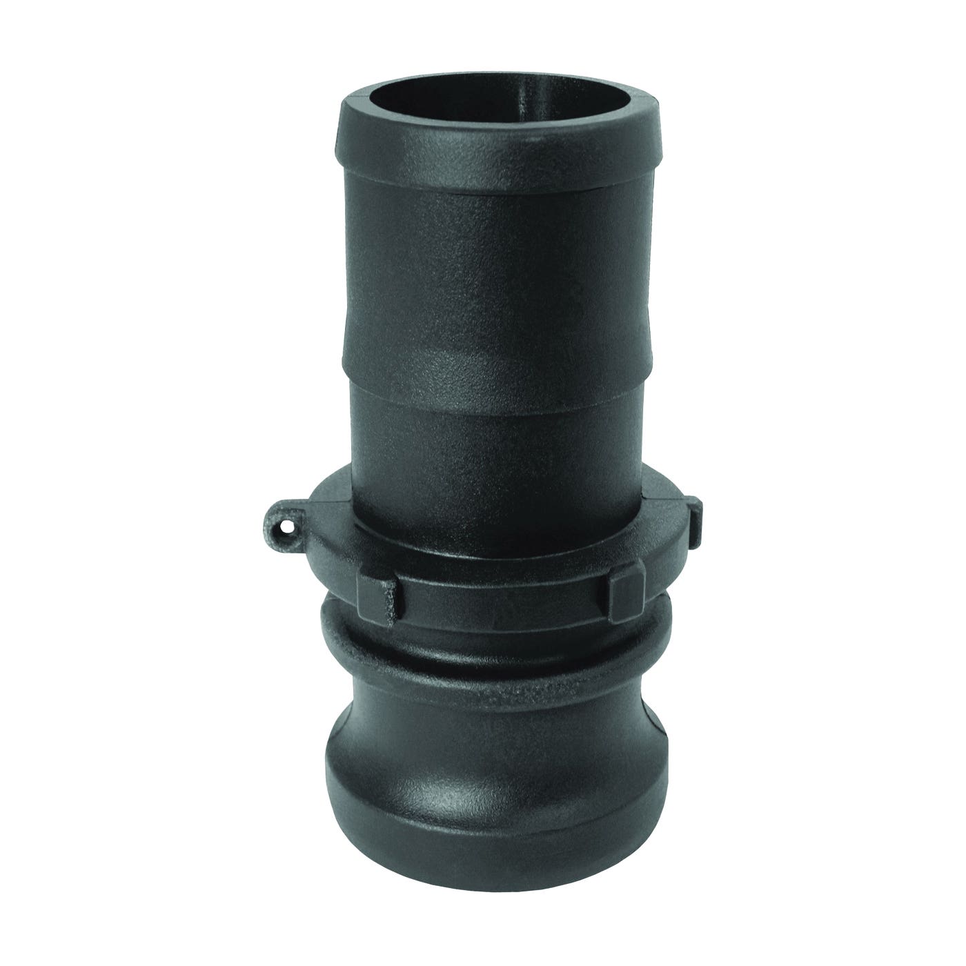 Green Leaf 150E/GLP150E Cam Lever Coupling, 1-1/2 in, Male x Hose Barb, Glass Filled Polypropylene