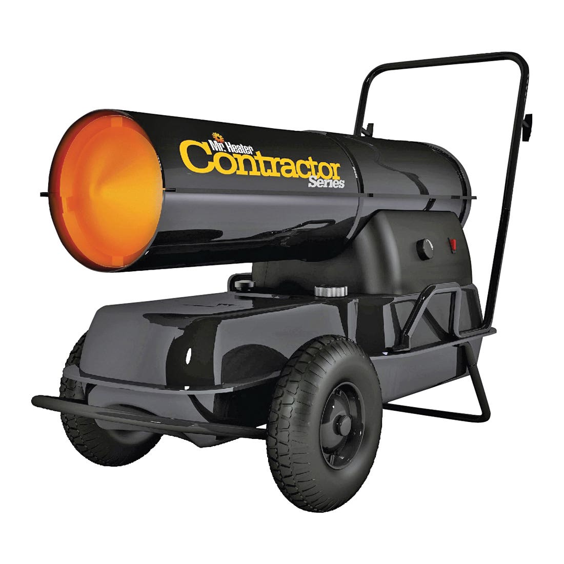 Mr. Heater F270370 Forced Air Heater, 13.4 gal Fuel Tank, Kerosene, 185,000 Btu, 4375 sq-ft Heating Area