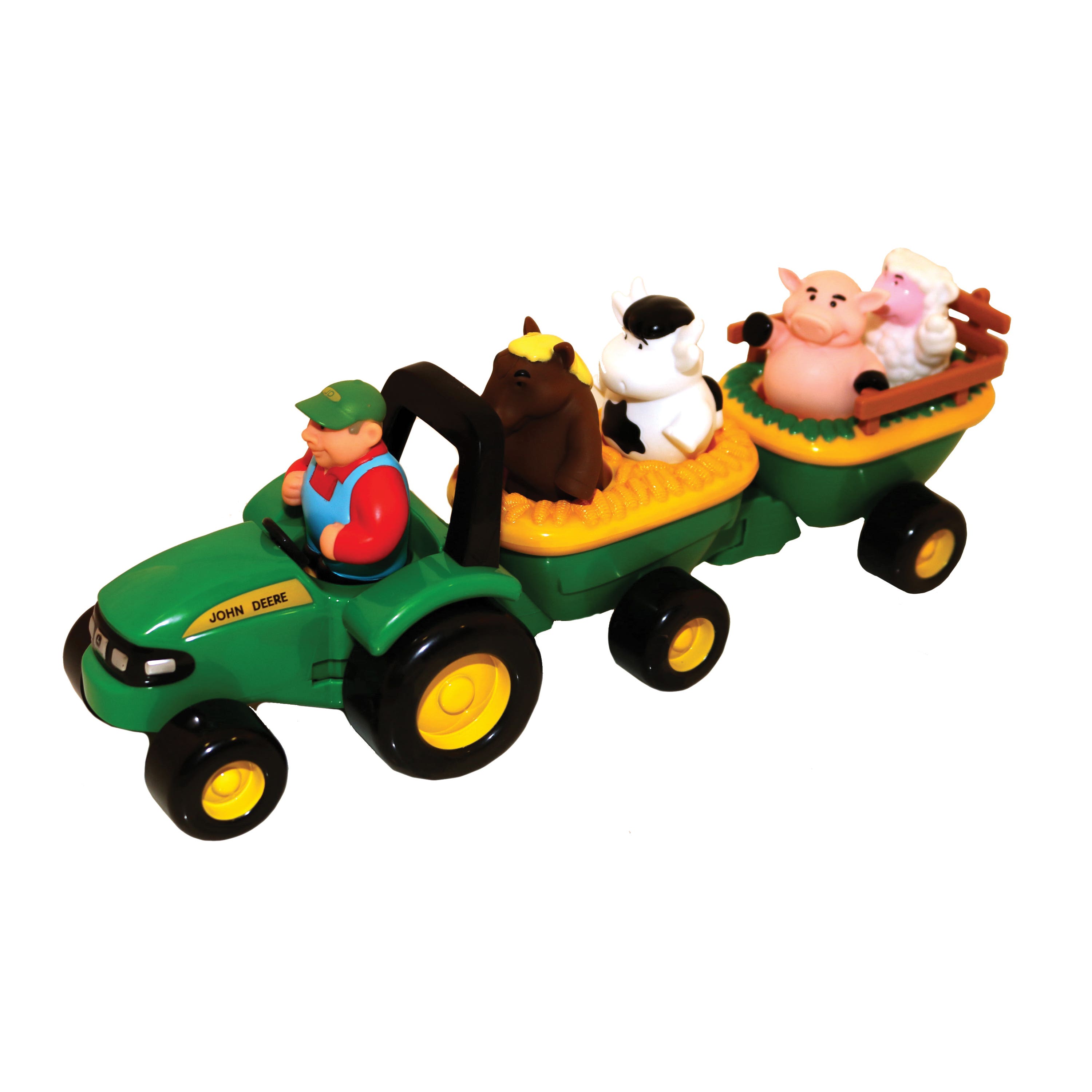 John Deere Toys Animal Sounds Hay Ride