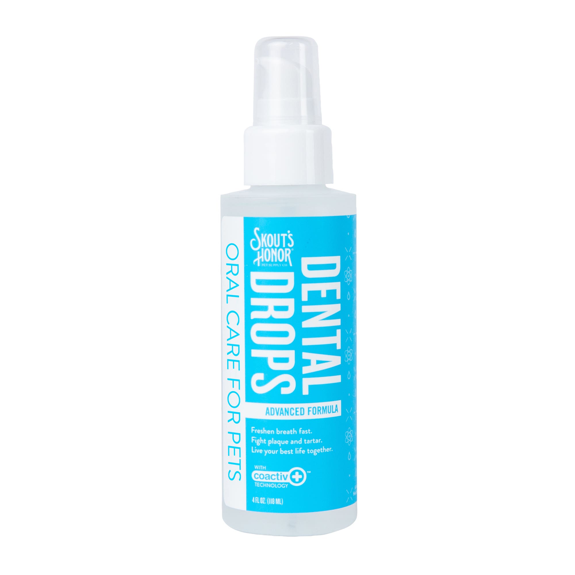 Skout's Advanced Formula Dental Drop, Fresh, 4 oz
