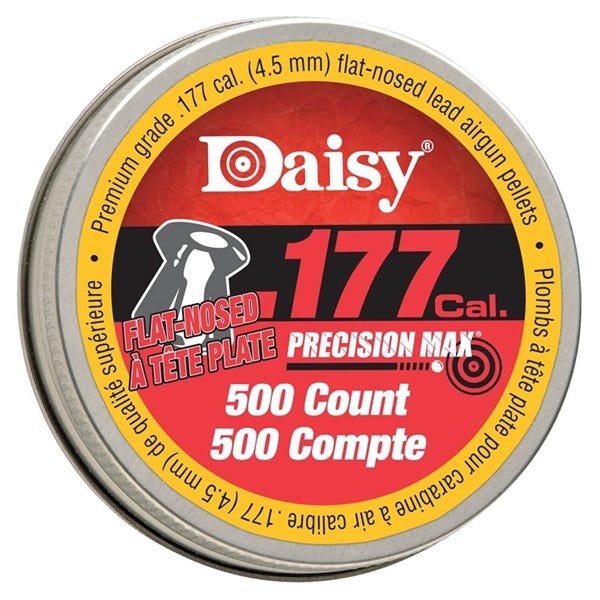 Daisy Flat Nosed Pellet, Lead