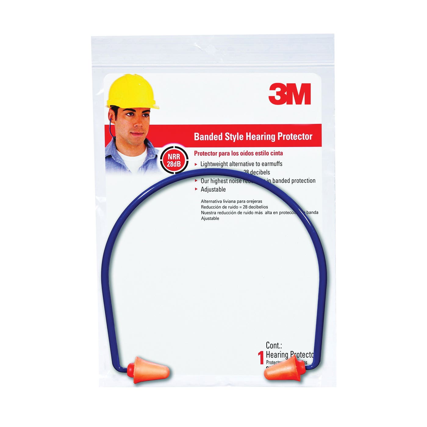 3M Banded Hearing Protector 28 dB NRR