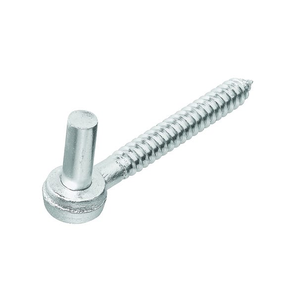 National Hardware 291BC Series N130-179 Screw Hook, 6 in L, Steel, Zinc