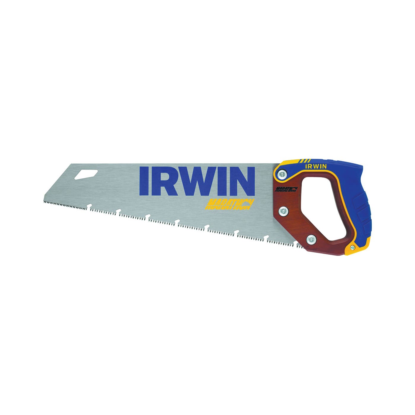 Irwin 2011201 Coarse Cut Saw, 15 in L Blade, 9 TPI, Steel Blade, Ergonomic Handle, Wood Handle