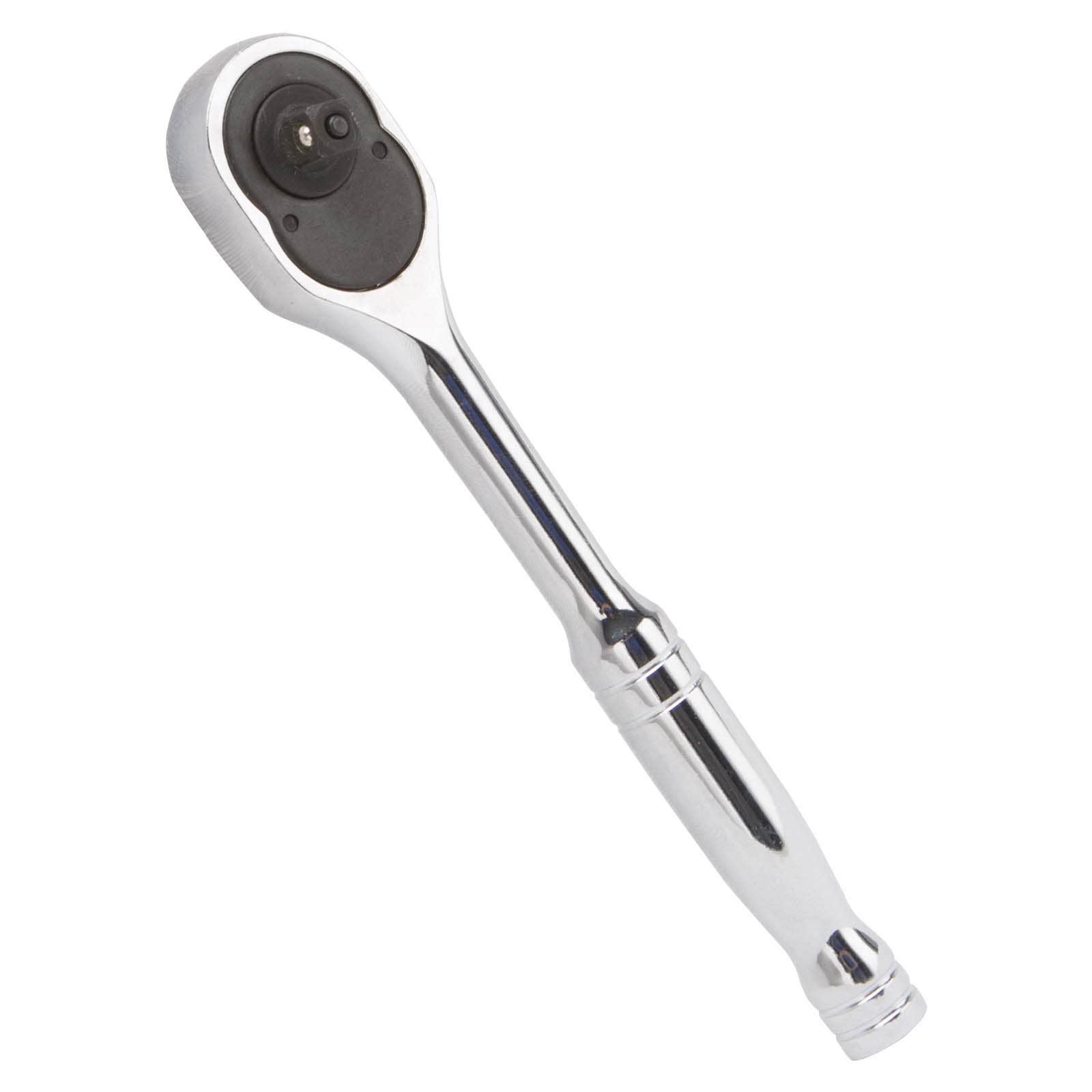 Vulcan TR0014 Quick Release Ratchet Handle, 1/4 in Drive, 5-3/4 in OAL, Chrome