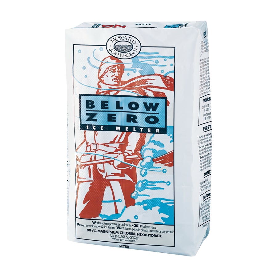 Peladow P50 Premier Snow and Ice Melter, Solid, White, 50 lb Bag