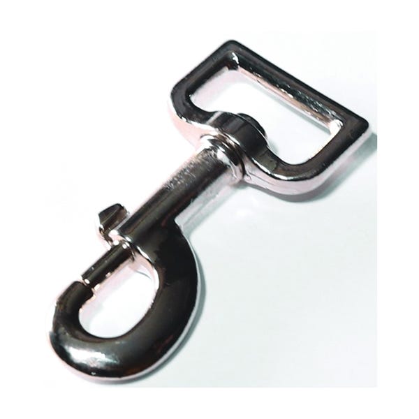 Baron 017-1 Bolt Snap, 80 lb Working Load, Aluminum/Zinc, Nickel