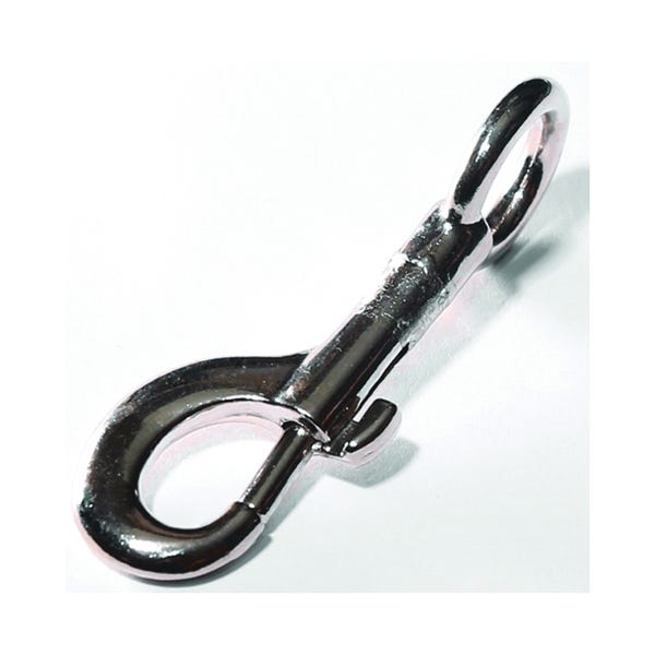 Baron 125-5/8 Bolt Snap, Zinc Aluminum Alloy, Nickel