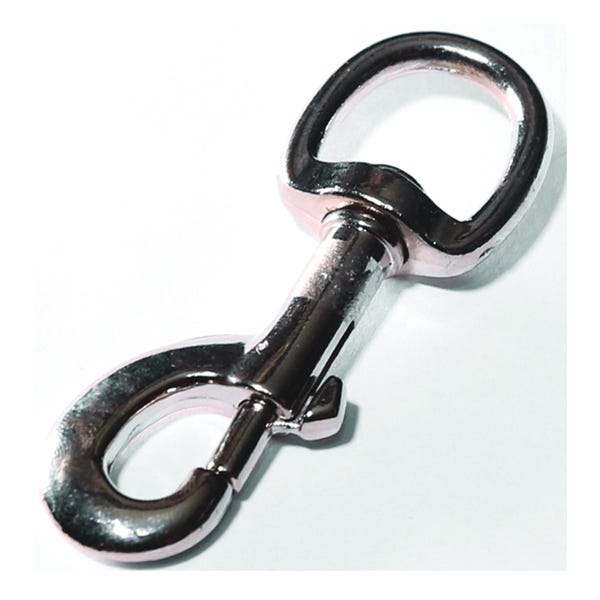 Baron 225-3/4 Bolt Snap, 3/8 in Snap Opening, 110 lb Working Load, Aluminum/Zinc, Nickel