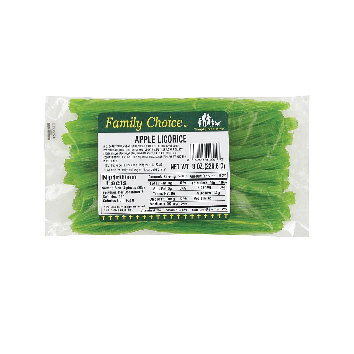 Family Choice Licorice, Apple Flavor
