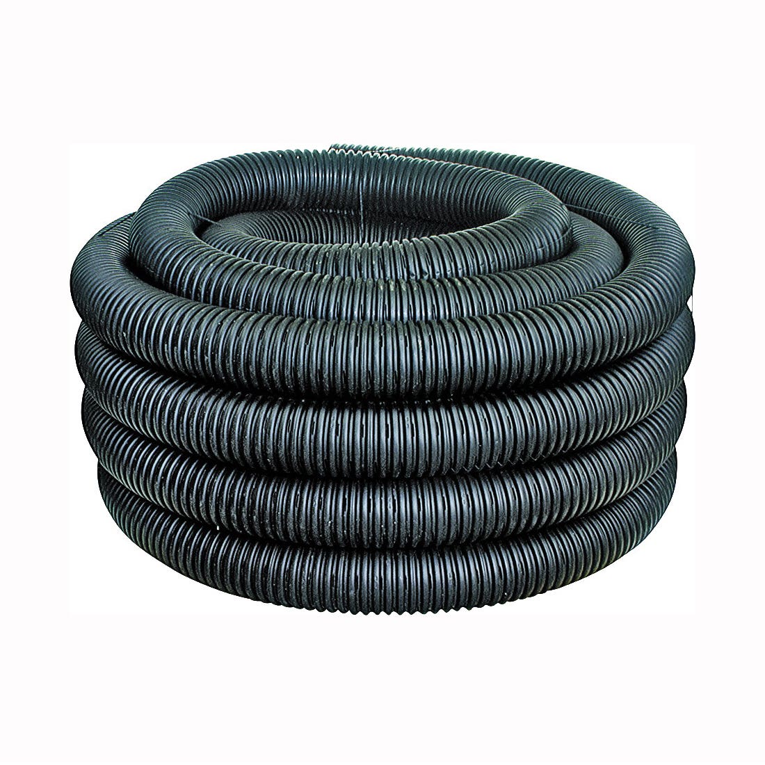ADS 04010100 Pipe Tubing, Perforated, HDPE, 100 ft L