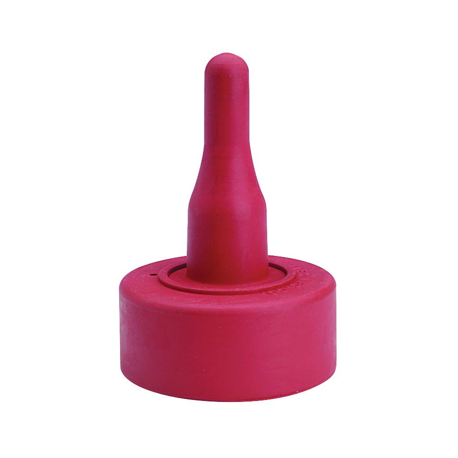 Little Giant Snap-On Lamb Nipple, Red