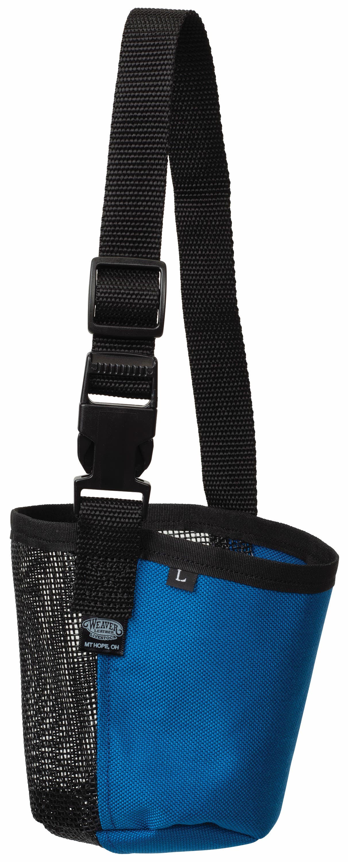 Weaver Leather Deluxe Adjustable Goat/Sheep Muzzle, Blue