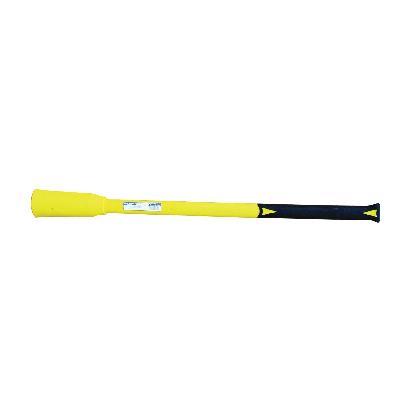 Link Handles Pick Handle, 36 in L, Fiberglass, Yellow, For: Railroad #6 Eye Picks and Mattocks