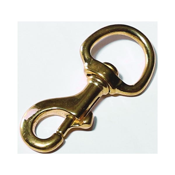 Baron 225BT-1 Bolt Snap, 130 lb Working Load, Bronze, Polished