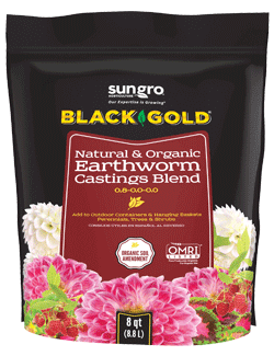 sun gro Sunshine Earthworm Casting, 8 qt Bag