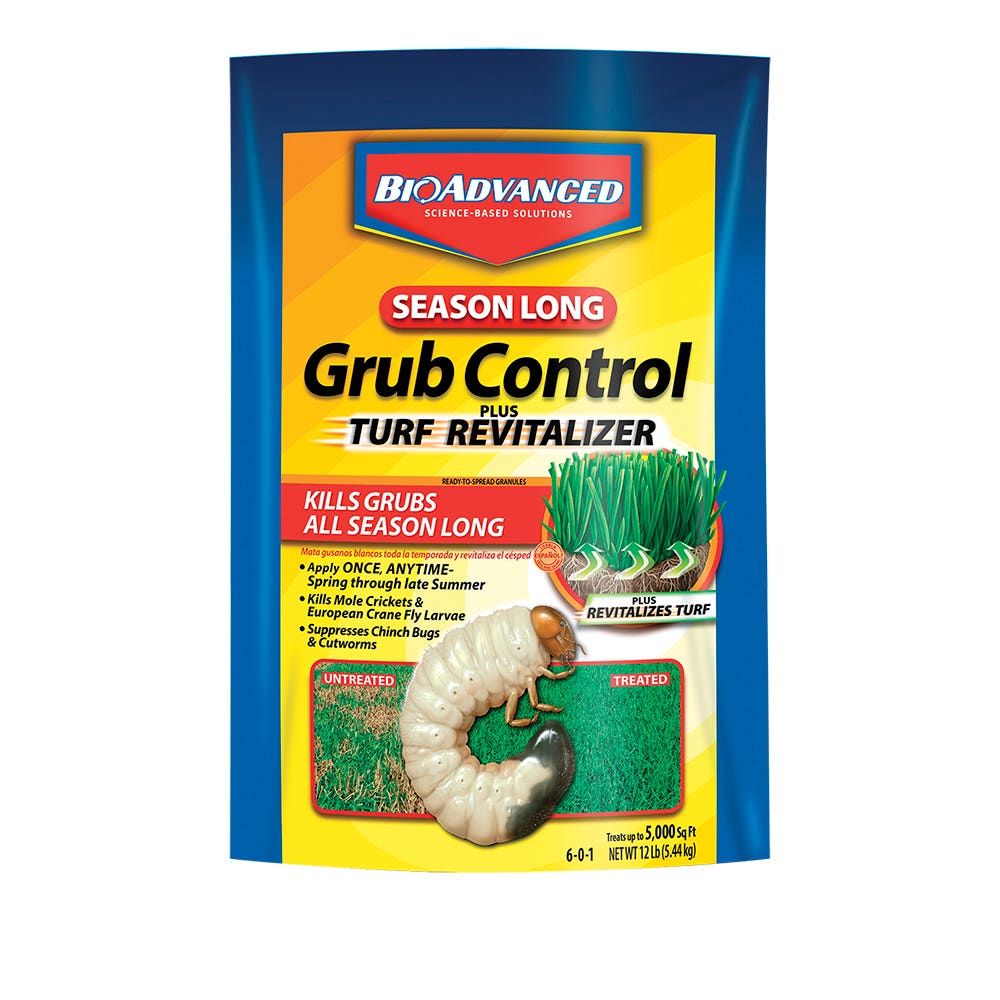 BioAdvanced Grub Killer Plus Turf Revitalizer 12 lb Bag