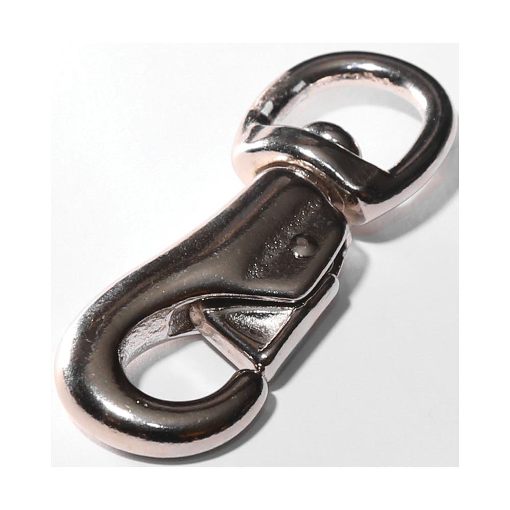 Baron 3142M Security Snap, 300 lb Working Load, Malleable Iron, Nickel
